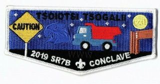 Boy Scout Oa 70 Tsoiotsi Tsogalii Lodge 2019 Sr7b Conclave Flap