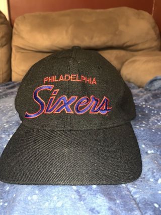 Vintage Philadelphia 76ers Sixers Sports Specialties Snapback Hat