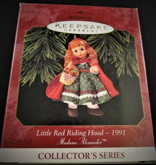 1997 Hallmark Keepsake Ornament Little Red Riding Hood 1991