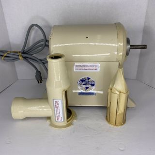 Vintage The Champion Juicer Household Yellow Motor Base G5 - Ng - 853s -