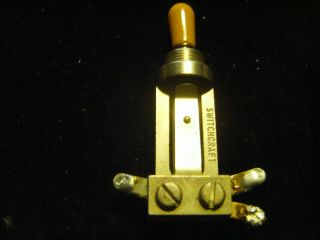Vintage Usa Gibson Les Paul Guitar Switch Switchcraft