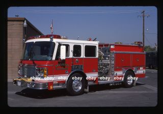 Sacramento Ca E56 1999 American La France Central States Fire Apparatus Slide