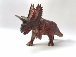 Schleich Triceratops Dinosaur Figure 2013 6”