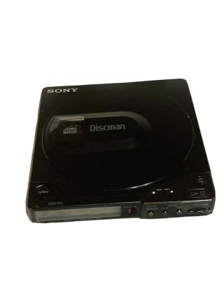 Vintage 1988 Sony Discman Compact Disc Digital Audio D15 D150 Repair