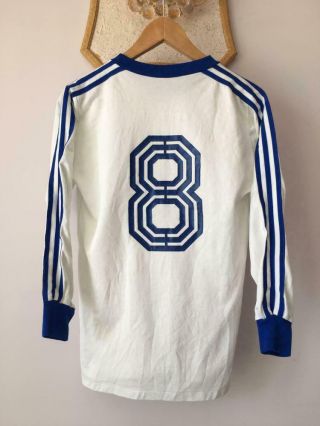 Adidas Vintage Made In West Germany 1980 - S Football Soccer Shirt Jersey Trikot