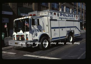 York City Police Ess1 1998 Mack Mr Saulsbury Fire Apparatus Slide