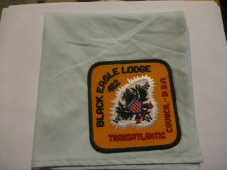 Black Eagle Lodge 482 X Patch On Neckerchief - Transatlantic Council