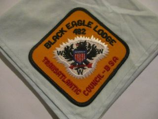 Black Eagle Lodge 482 X Patch on Neckerchief - Transatlantic Council 2