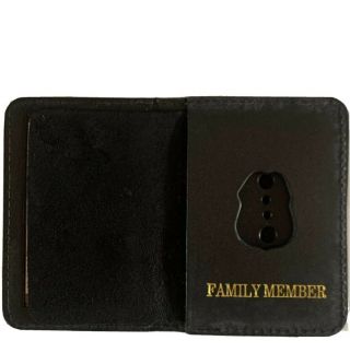 York City Sergeant Family Member Mini Shield Bi - Fold Wallet,  Id Holder