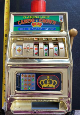 Vintage Waco Casino Crown Slot Machine 25 Cent Coin - No.  4773648