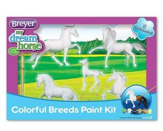 Breyer Stablemate Colorful Breed Paint Kit Unpainted My Dream Horse Activity Art