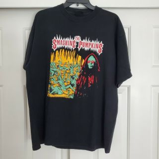 Vintage Smashing Pumpkins Arising Tour Shirt 1999 Rare Sz Large