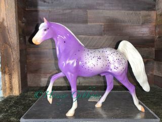 Hartland Model Horse Classic Twh Purple Splatter Blanket Appy Cm =)