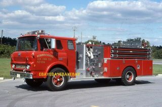 Fire Apparatus Slide - 74 Chevy / American = Federalsburg Md