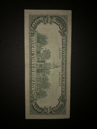 Vintage Series 1990 $100 US One Hundred Dollar Bill 2