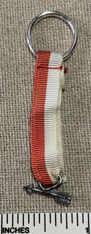 Vintage Order Of The Arrow Boy Scout Pocket Dangle Ribbon Oa Sterling Silver Www