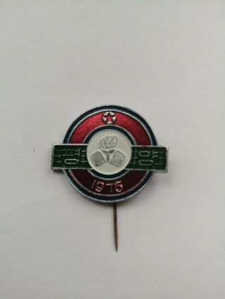 Dprk North Korea Badge Brosche Pin Interesting