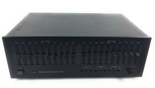 Vintage Sansui Se - 7 10 Band Stereo Graphic Equalizer - For Repair