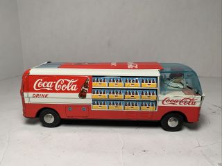 Vintage Rare Tin Litho Coca Cola Delivery Truck