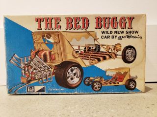 Omg.  Mpc George Barris The Bed Buggy Show Car Hot Rod Model Kit