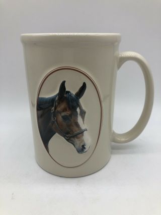Equine Expressions Coffee Mug Bay Horse 3d With L.  Mcguire Quote 2007