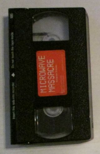 Microwave Massacre VHS Movie Cut Box Midnight Video Vintage 1983 Horror Comedy 2