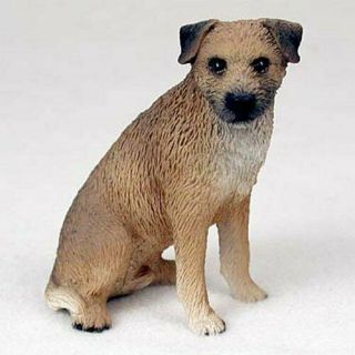 Border Terrier Dog Figurine,  Standard Size