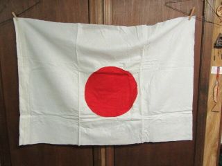Japan Cloth Flag Approx.  54 By 36 Aa