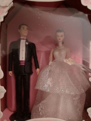 1997 Hallmark Keepsake Ornament Barbie And Ken Wedding Day Vintage