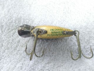 L@@k Ex Old 730 Crappie Heddon Punkinseed Complete Belly Paint Fishing Lure L@@k
