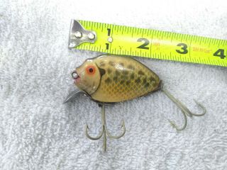 L@@K EX OLD 730 CRAPPIE Heddon Punkinseed COMPLETE BELLY PAINT Fishing Lure L@@K 2