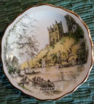 Antique Heritage Regency Fine Bone China Decorative Plate Durham City England