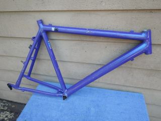 20 " Cannondale M500 Vintage Mountain Bike Frame Old School Usa Built Lavender