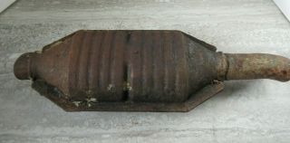 Old Vintage Catalytic Converter For Scrap Metal Recovery 4 Pounds