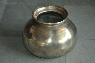 Old Brass Fine Handcrafted Unique Shape Solid Water Pot