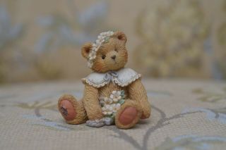 " May " Cherished Teddies Birthday Bear Figurine By Enesco