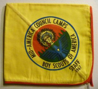 Mid America Council Camps Staff 1967 N/c [n/c 201]