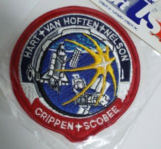 Nasa Kennedy Space Center Challenger Mission Souvenir Emblem Patch 1984 Sts - 41 - C