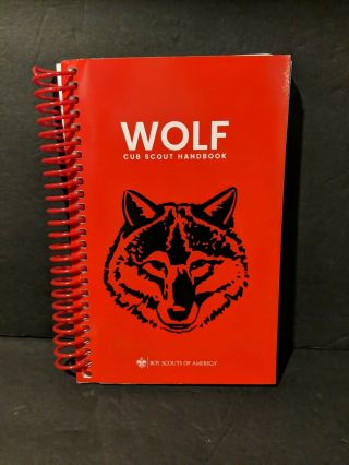 Cub Scouts Wolf Book Handbook 2018 Printing