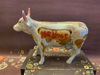 Cow Parade Westland 9158 Hot Dog Stand 2000 Retired