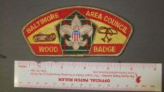 Boy Scout Baltimore Area Council Csp Sa - 57 5671hh
