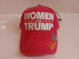 Maga Women For Trump 2020 Keep America Great Hat Pink Color Cap.