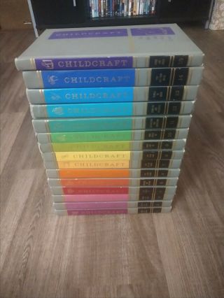 Childcraft 15 Volume Set 1964 Complete 1 - 15 Encyclopedia Vintage Hardback