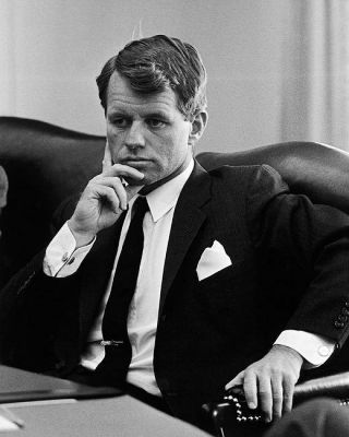 Attorney General Robert F.  Kennedy Portrait 8x10 Silver Halide Photo Print