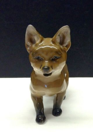 Vintage Rosenthal Germany Baby Fox Porcelain Animal Figurine
