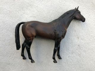 Vintage Breyer Horse 54 Dark Bay Trakehner Matte Variation Warmblood