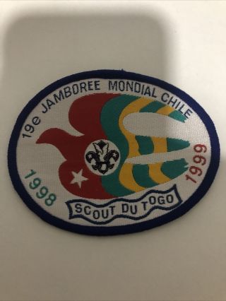19th World Scout Jamboree Chille 1998/1999 Togo Contingent Scout Badge