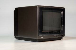 Vintage 1987 Rca Xl - 100 9 " Color Crt Tv Television Retro Gaming