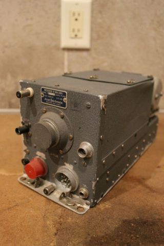 Vintage 1945 Aircraft R - 10a / Arc Radio Receiver Us Army Signal Corps Wwii 28v