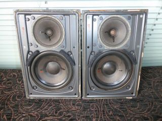 Pair Isophon Speaker Vintage Bs10/5 Alnico 2 Way Baffle Fullrange Vintage